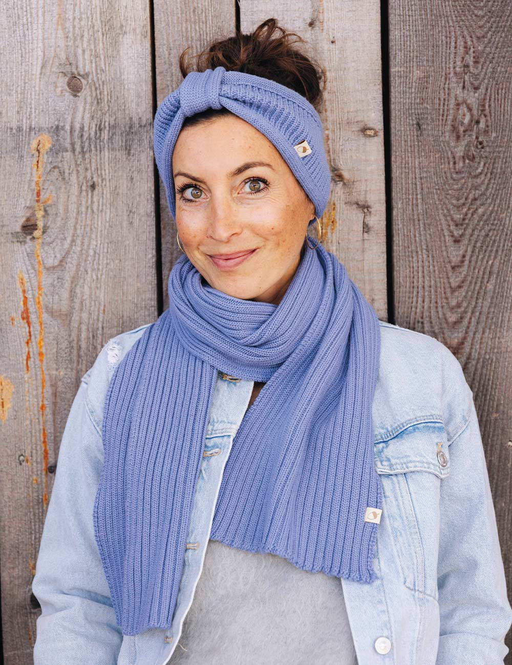 Stirnband ELLA hellblau