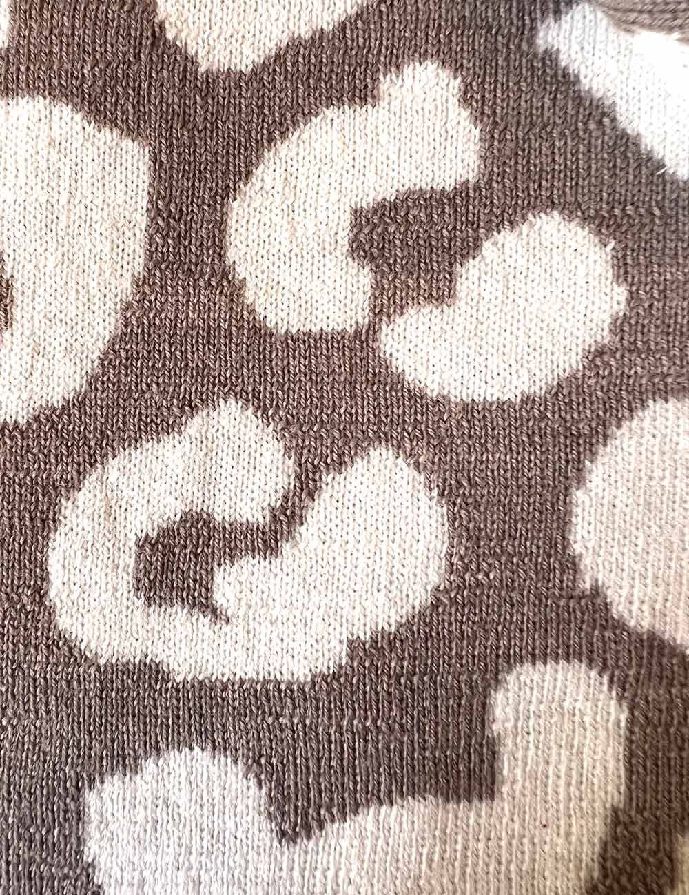 Babydeken LEO beige / crèmewit