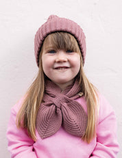 Gorro para niños rosa