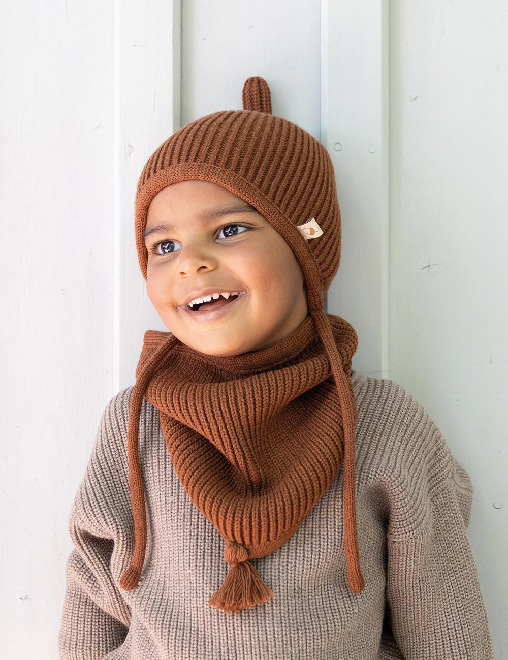 Cappellino per bambini PINNI marrone