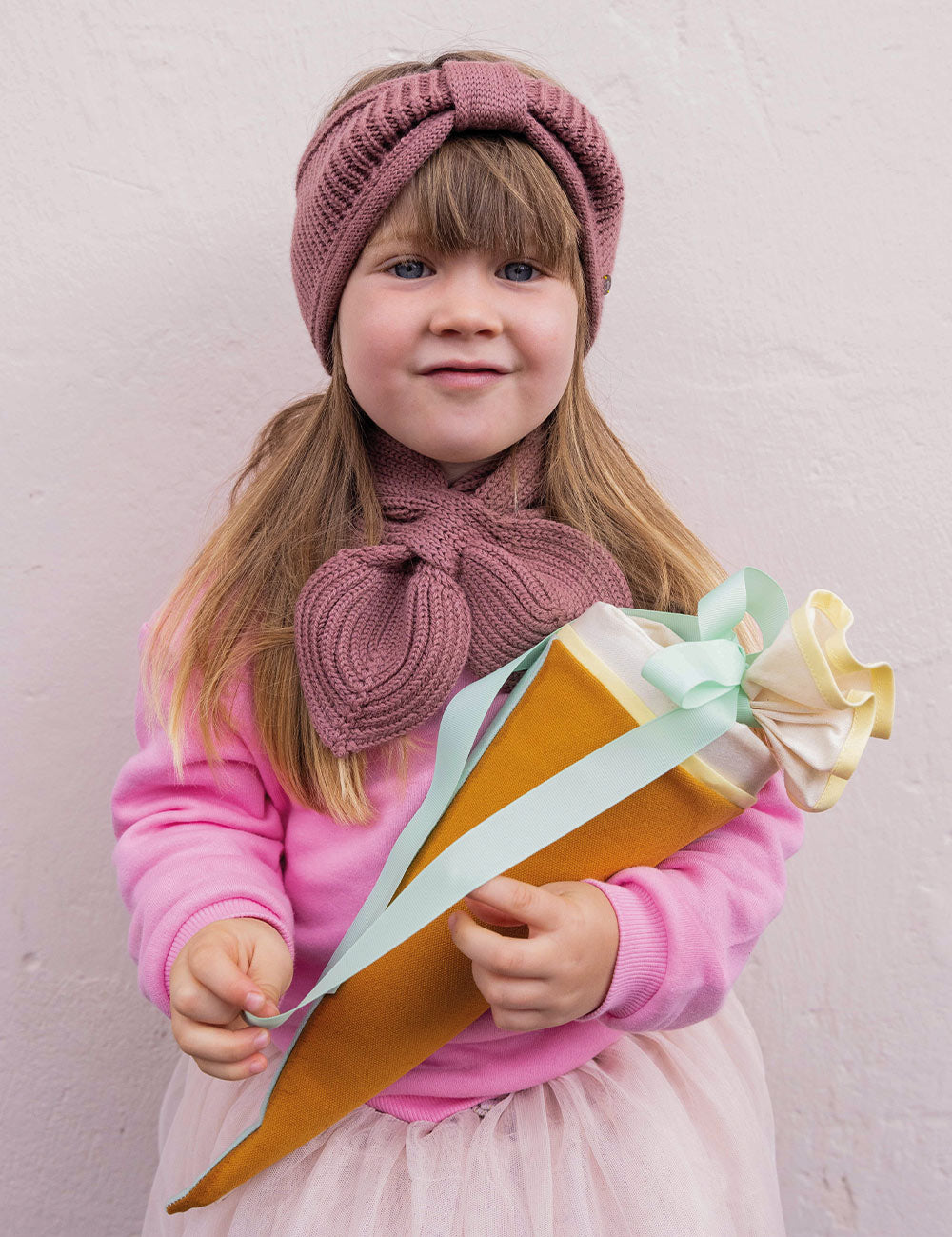 Children's headband ELLA pink