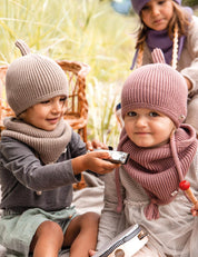 Schlauchschal für Kinder LOOPI rosa