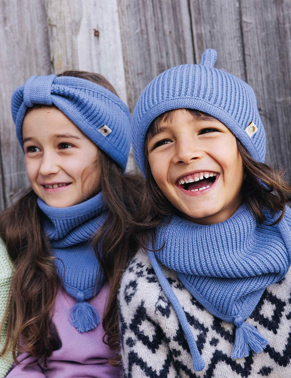 Schlauchschal für Kinder LOOPI hellblau