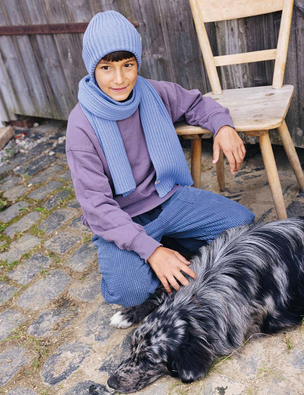 Baby Beanie hellblau