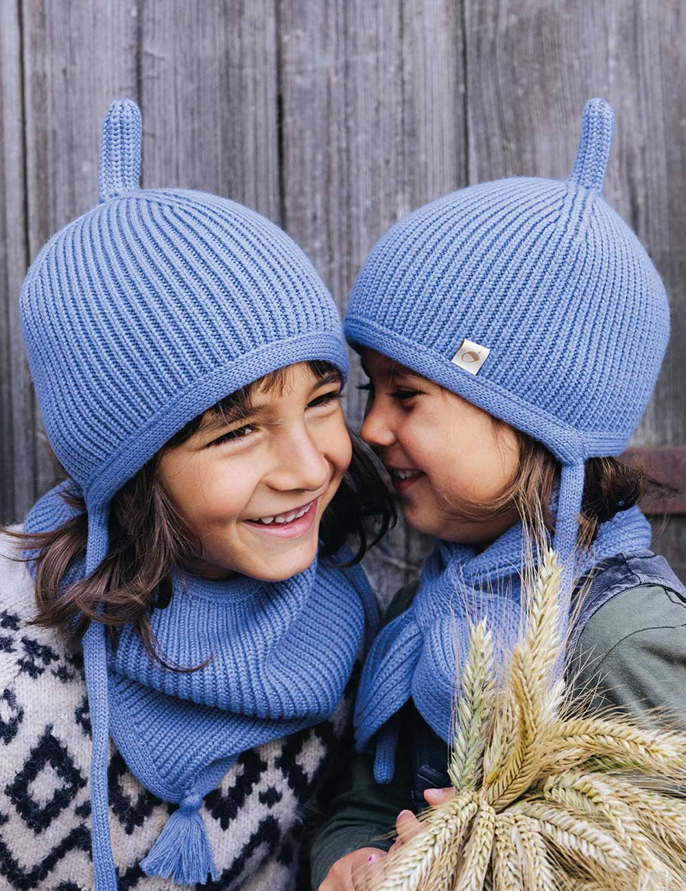 Schlauchschal für Kinder LOOPI hellblau