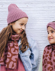 Gorro para niños rosa