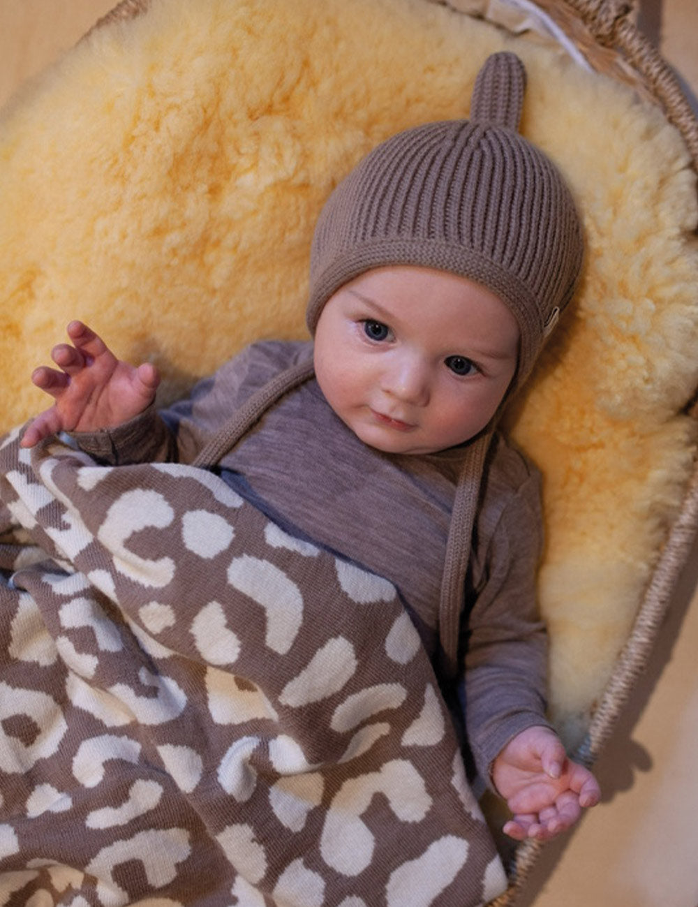 Children's hat PINNI beige
