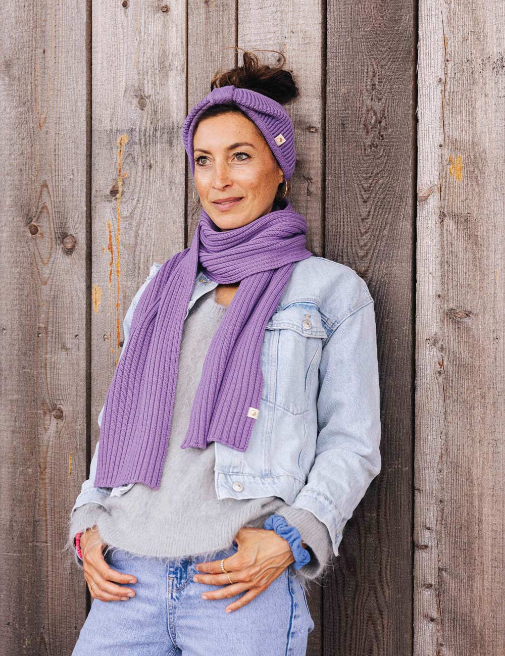 Headband ELLA purple