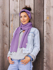 Headband ELLA purple