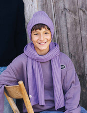 Beanie lila für Erwachsene