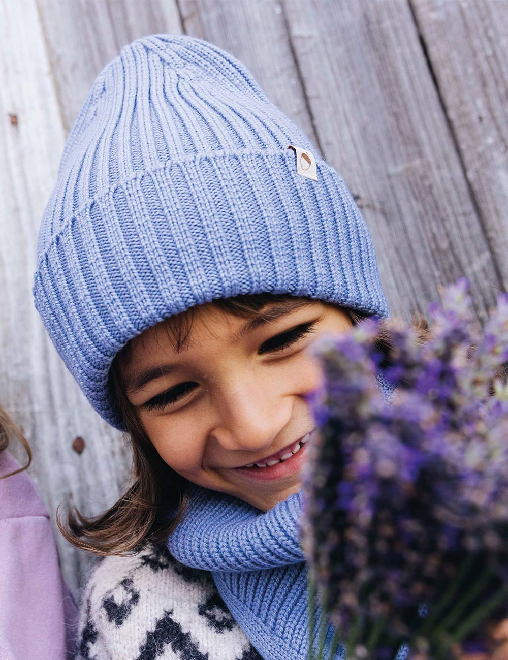 Baby Beanie hellblau