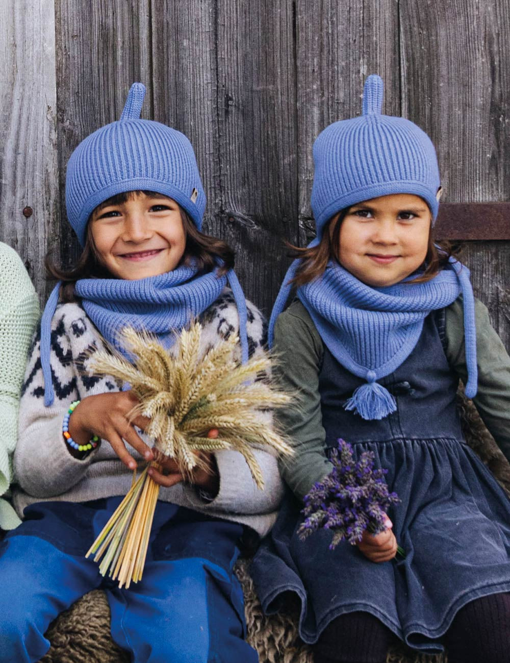 Schlauchschal für Kinder LOOPI hellblau