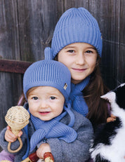 Baby Beanie hellblau