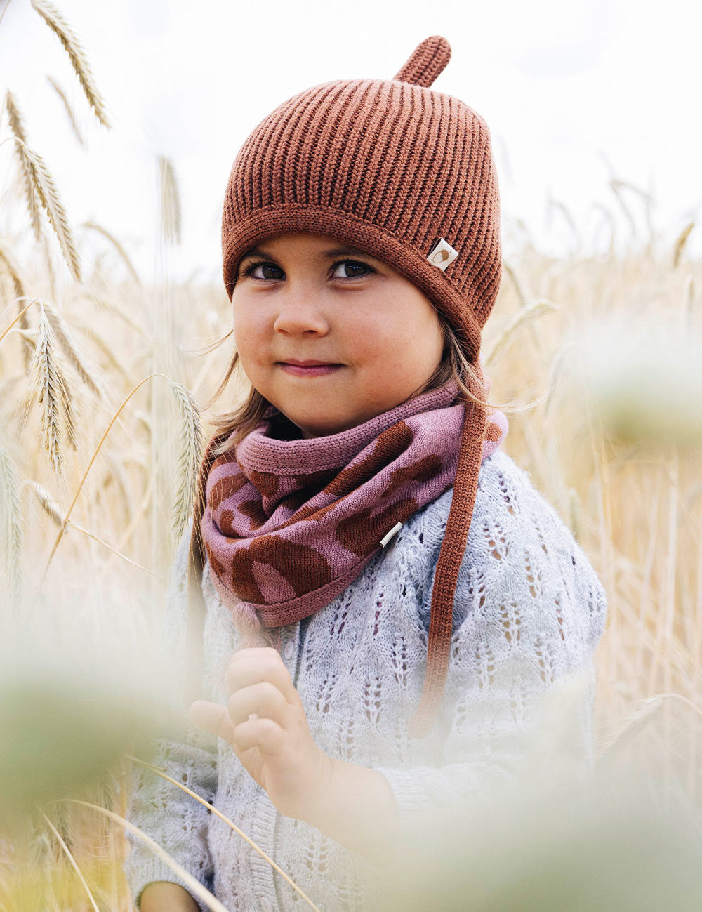 Cappellino per bambini PINNI marrone