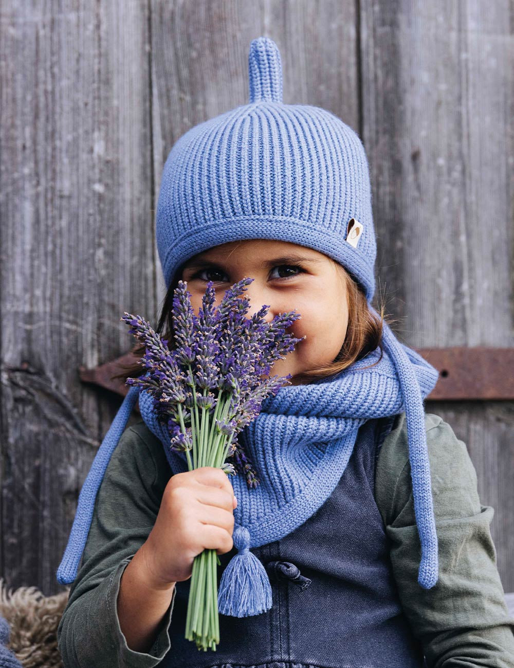Schlauchschal für Kinder LOOPI hellblau