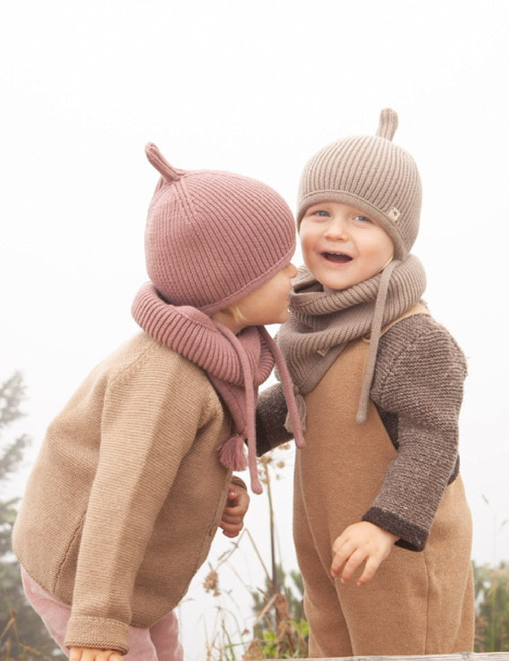 Schlauchschal für Kinder LOOPI beige