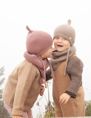 Schlauchschal für Kinder LOOPI beige