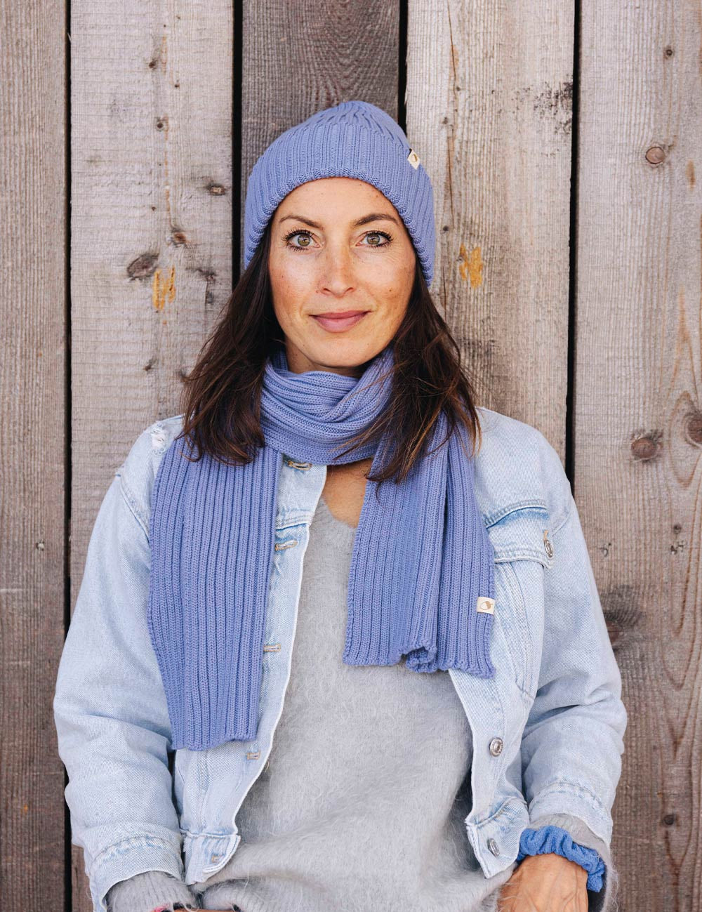 Baby Beanie hellblau