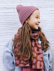 Gorro para niños rosa