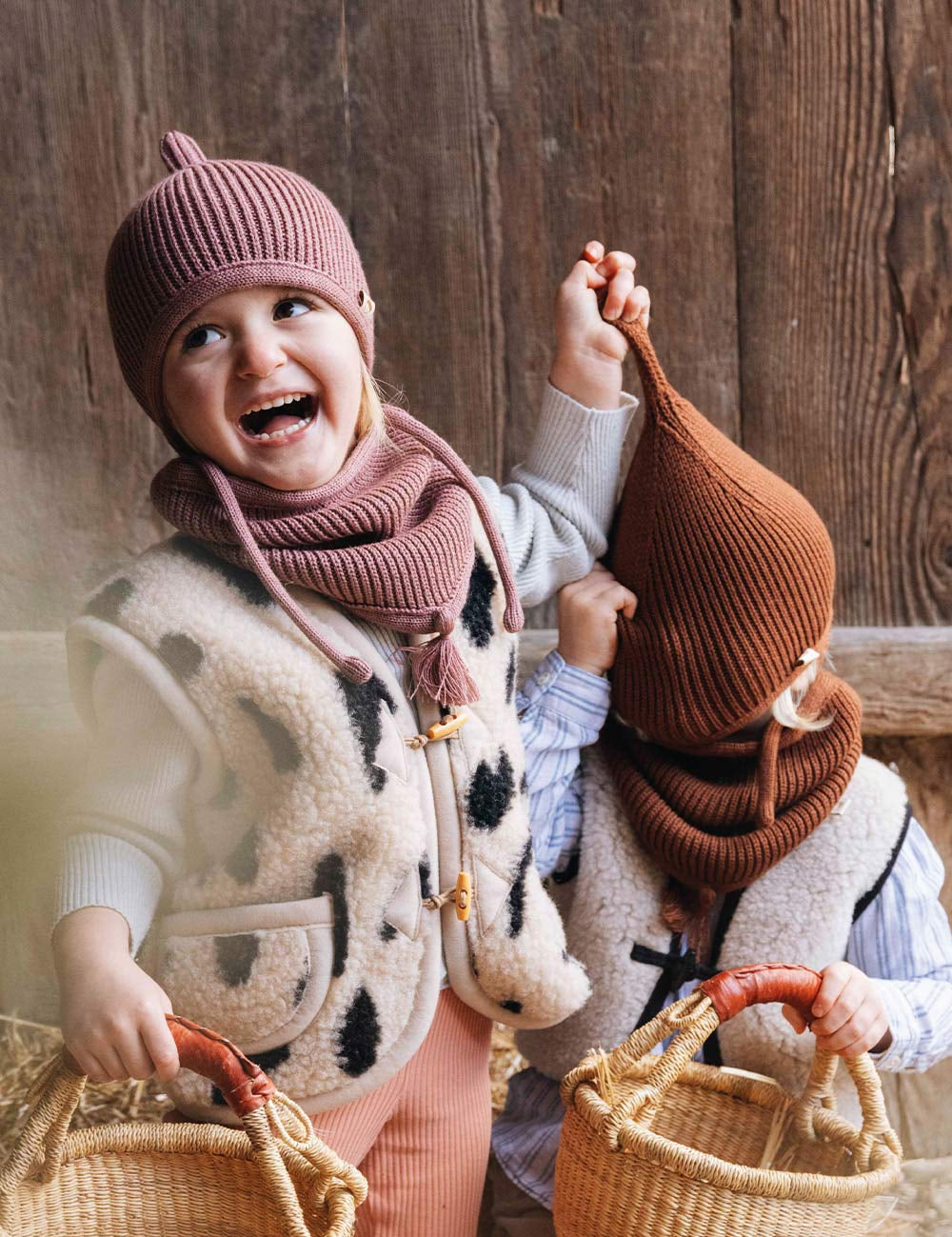 Cappellino per bambini PINNI marrone
