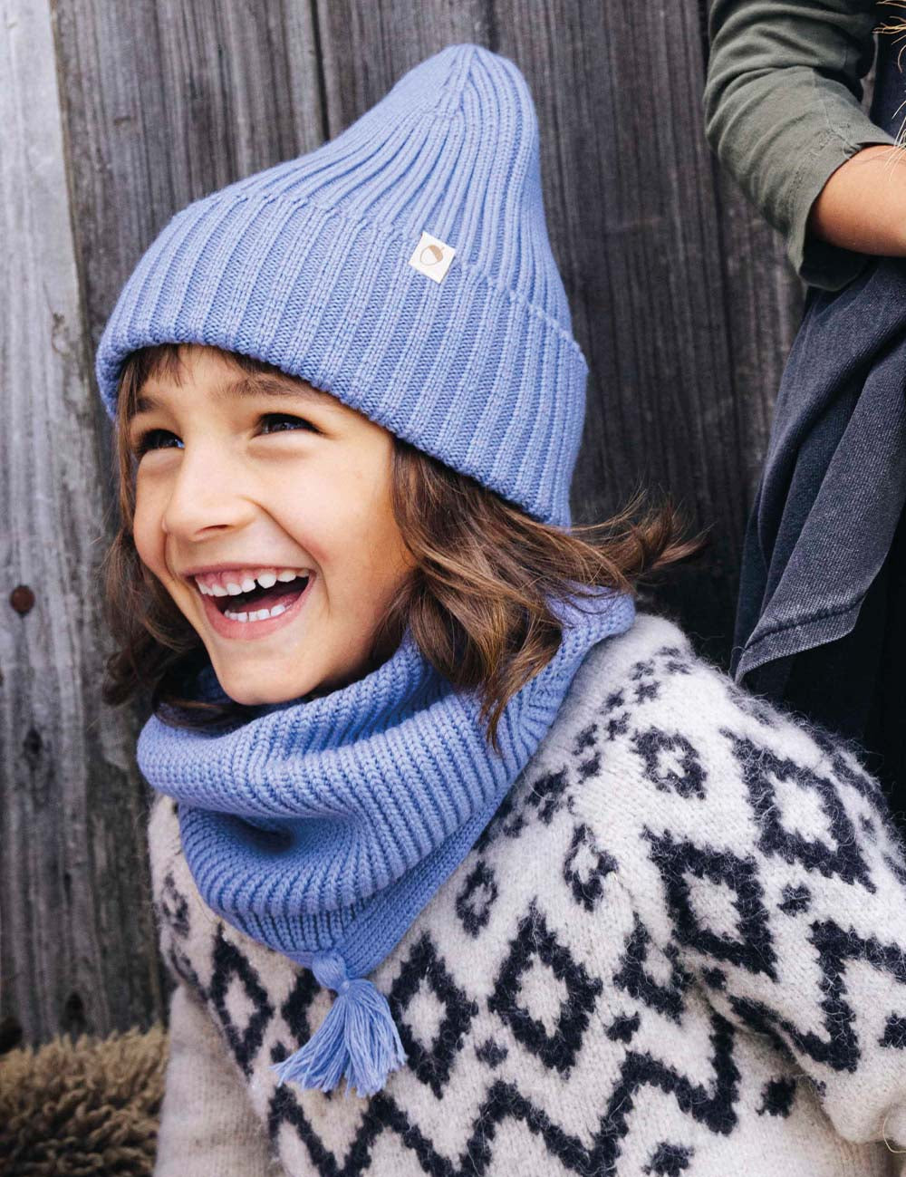 Baby Beanie hellblau