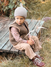 Children's hat PINNI beige