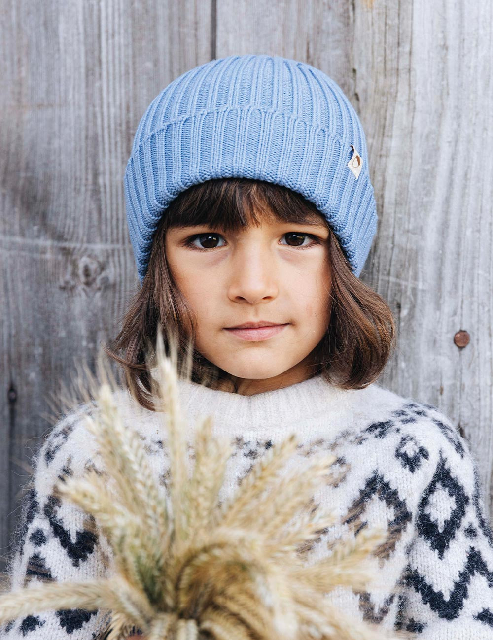 Baby Beanie hellblau
