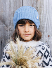 Baby Beanie hellblau