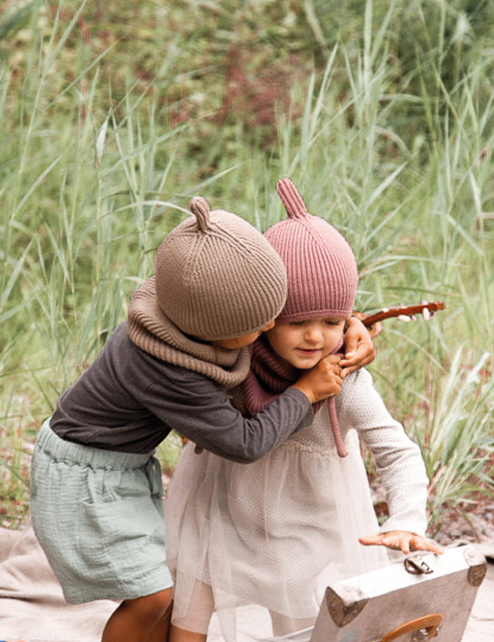 Children's hat PINNI beige