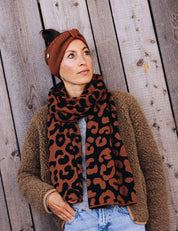 Stirnband ELLA braun