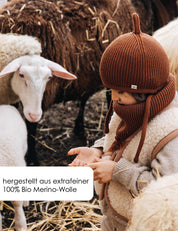 Cappellino per bambini PINNI marrone