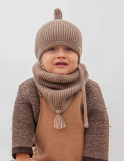 Schlauchschal für Kinder LOOPI beige