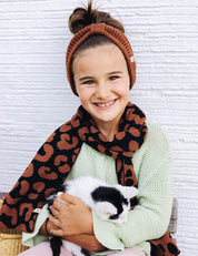Stirnband ELLA braun