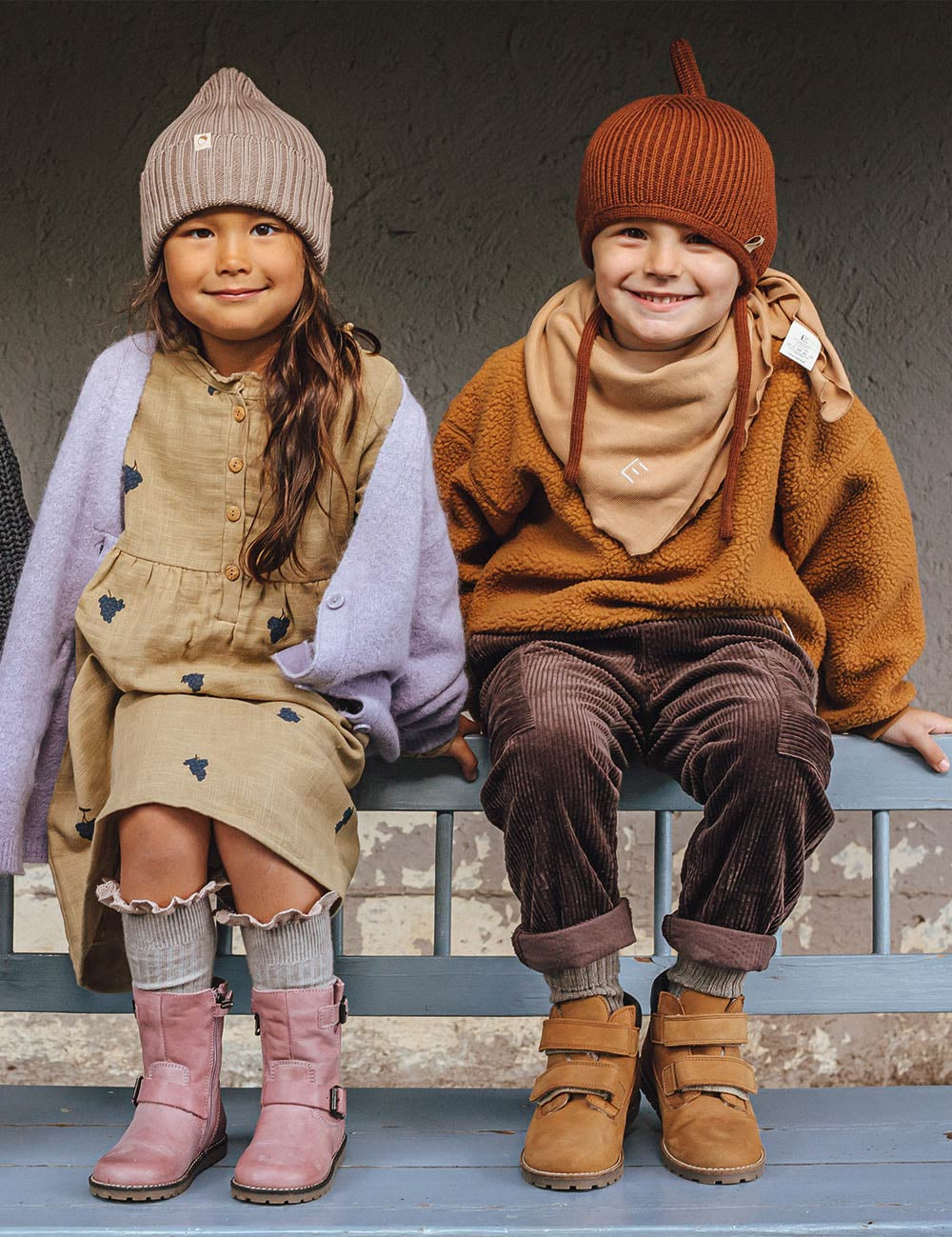 Cappellino per bambini PINNI marrone