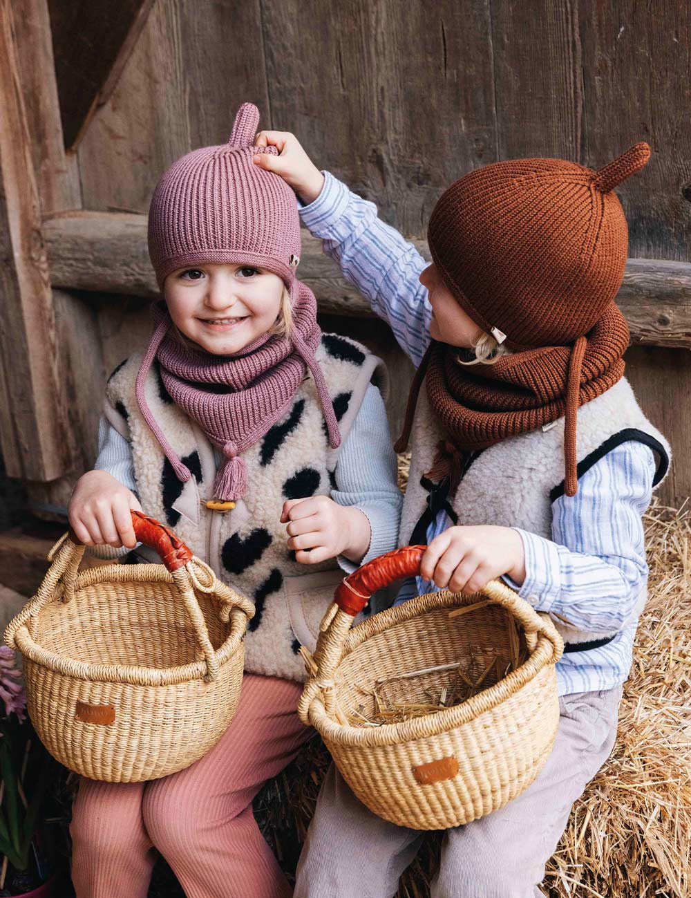 Schlauchschal für Kinder LOOPI rosa