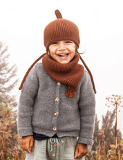 Cappellino per bambini PINNI marrone