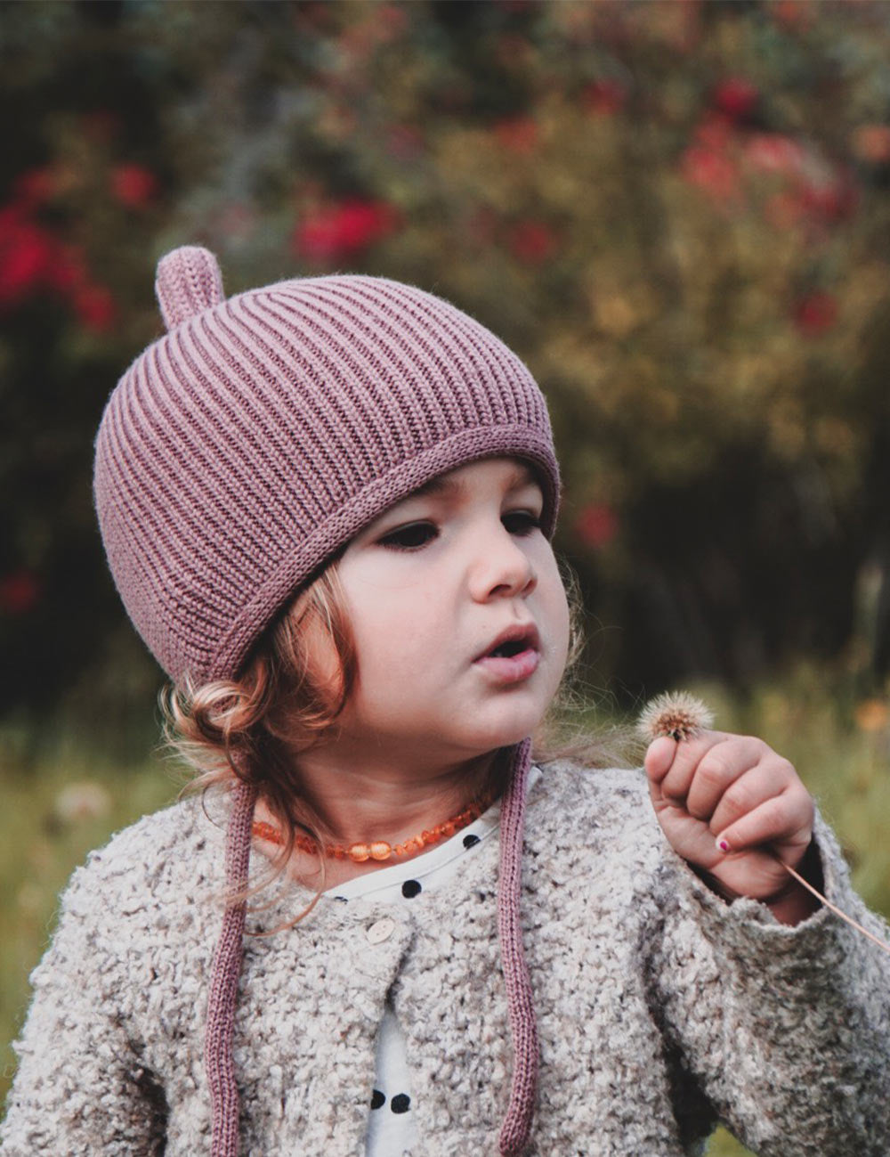 Gorro infantil PINNI rosa