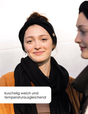 Kinderstirnband ELLA schwarz