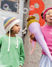 Kindermütze PINNI Regenbogen