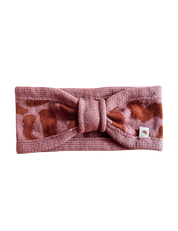 Fascia per bambini LEO marrone/rosa