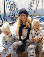 XXL tørklæde SOPHIA mørkeblå