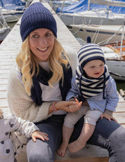 XXL tørklæde SOPHIA mørkeblå