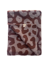 Baby blanket LEO brown / beige
