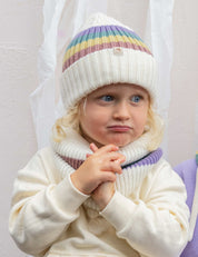 Kinder Beanie Regenbogen