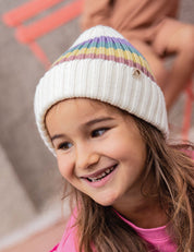 Kinder Beanie Regenbogen