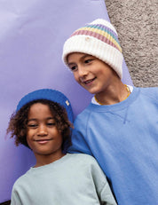 Kinder Beanie Regenbogen