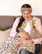Babydeken LEO beige / crèmewit