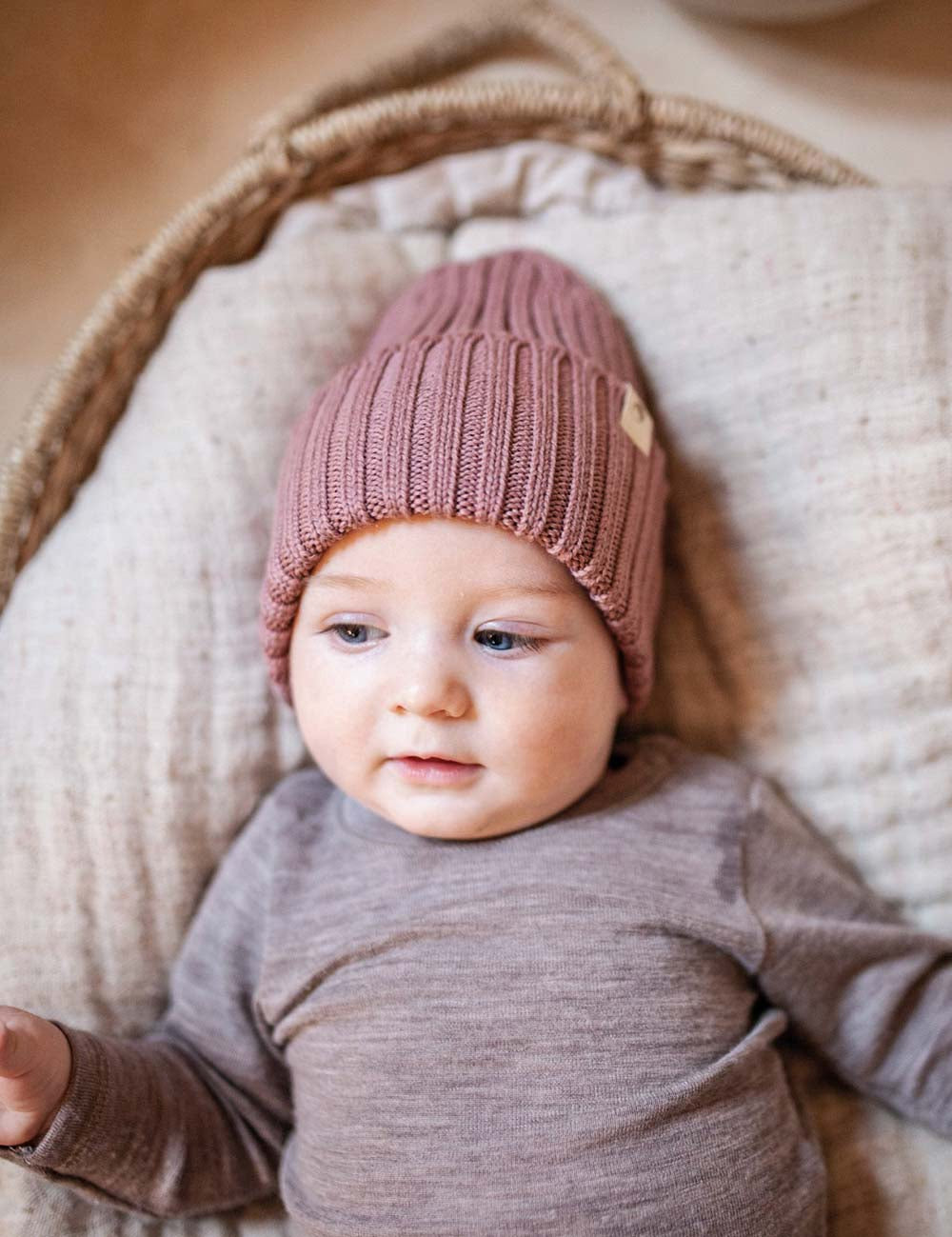 Gorro para niños rosa