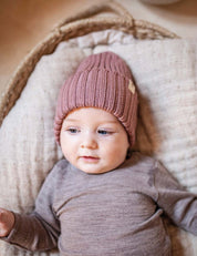 Gorro para niños rosa