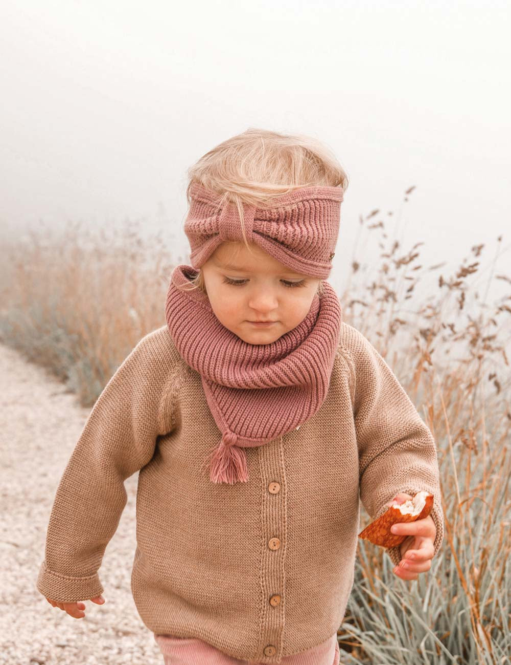 Schlauchschal für Kinder LOOPI rosa